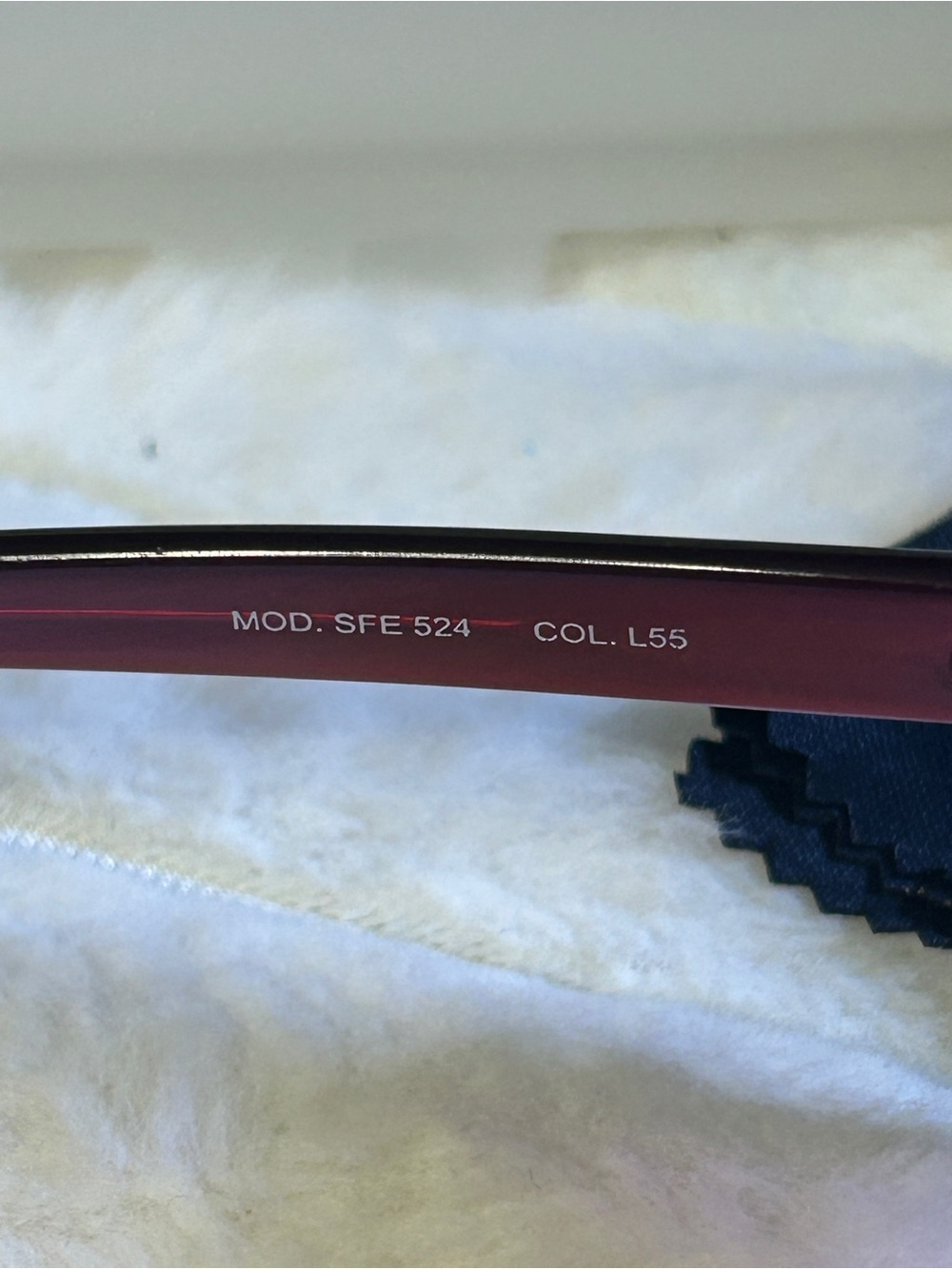 Fendissme RARE 1980/90 Women's Metallic Pink Cat-Eye Sunglasses - Picture 3 of 7